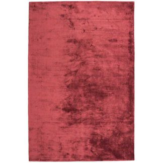 An Image of Katherine Carnaby Chrome Hand Woven Rug Claret