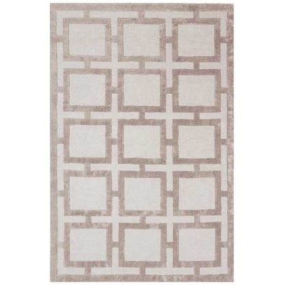 An Image of Katherine Carnaby Eaton Hand Woven Rug Biscuit