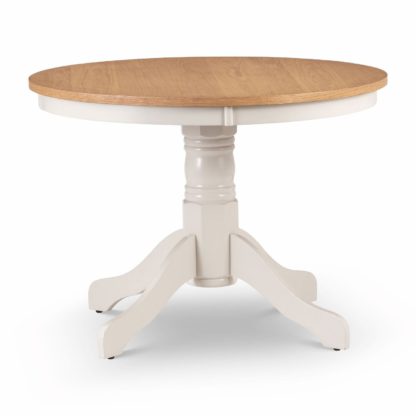 An Image of Davenport Round Pedestal Table Natural