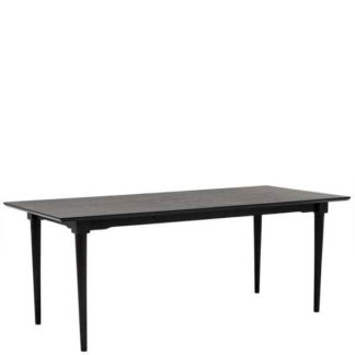 An Image of Hague Dining Table Black