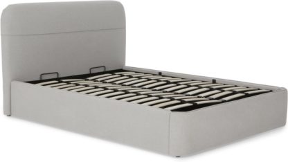 e41a7bfb416f4f2a9cb2e01b23167e1e38be0e3479929bf3138ed2a16f07ef96.jpg An Image of Baya King Size Ottoman Storage Bed, Hail Grey