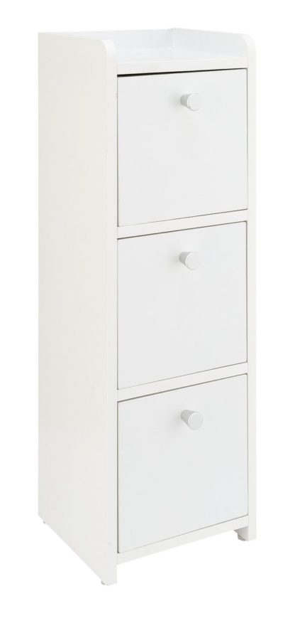 An Image of Argos Home Prime Slim 3 Drawer Unit