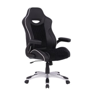 An Image of Silverstone Gaming Chair Black