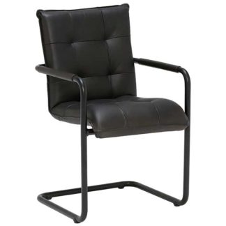 An Image of Julius Leather Dining Chair