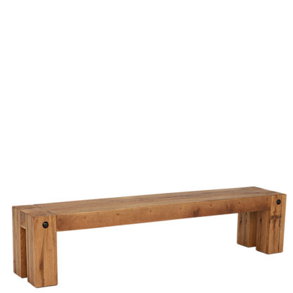 An Image of Salem Bench Rustical Oak