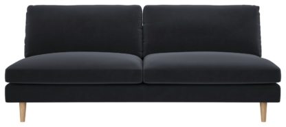 e71bf18edf3023b0d7bff1813c9fad1b679c06ecefac56cd556cc7f8cd5a5317.jpg An Image of Habitat Teo 3 Seater Fabric Sofa - Teal