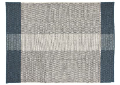 An Image of Linie Design Pomezia Rug Petrol 200 x 300cm