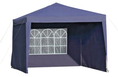 An Image of Argos Home 3m x 3m Pop Up Garden Gazebo with Side Panels
