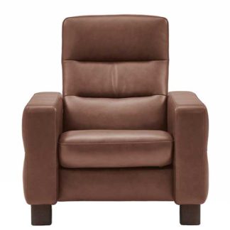 An Image of Stressless Wave High Back Chair Leather