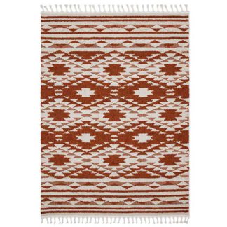 An Image of Tangier Rug Terracotta