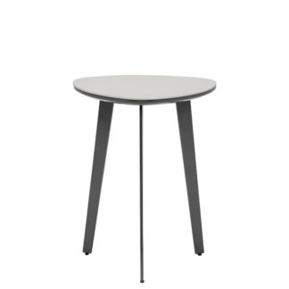 An Image of Avory Ceramic Side Table Taupe