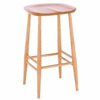 An Image of Ercol Originals Retro Tall Bar Stool