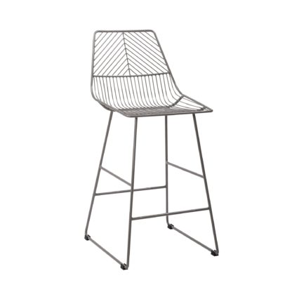 An Image of Siena Bar Stool Black