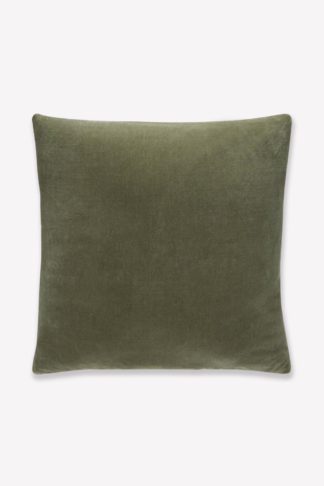 An Image of Washed Velvet Cushion