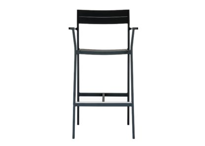 An Image of Case Eos Garden Bar Stool Black