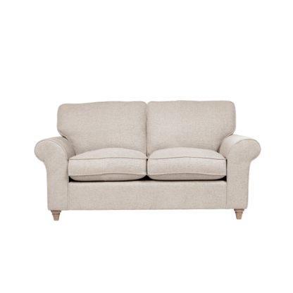 An Image of Rosa Fabric 2 Seater Sofa Navy