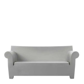 An Image of Kartell Bubble Sofa Light Grey - Barker & Stonehouse