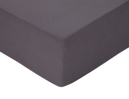 112a0b1986399c6439f0fd030aa079f007e10377db0241f8a6116b1b53a5fa2d.jpg An Image of Argos Home Brushed Cotton 28cm Fitted Sheet - Kingsize