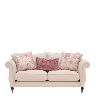 An Image of Drew Pritchard Atherton Standard Back 3 Seater Sofa - Barker & Stonehouse