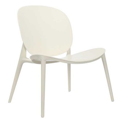 An Image of Kartell Metallic Be Bop Chair Gold