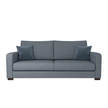 An Image of Carson Corduroy 4 Seater Sofa Emerald Green