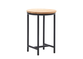 An Image of Vincent Sheppard Wicked Round Side Table Black