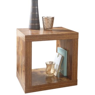 An Image of Jakarta Cube Side Table Brown