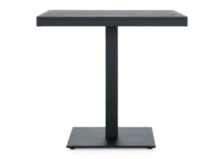 An Image of Case Eos Garden Cafe Table Black