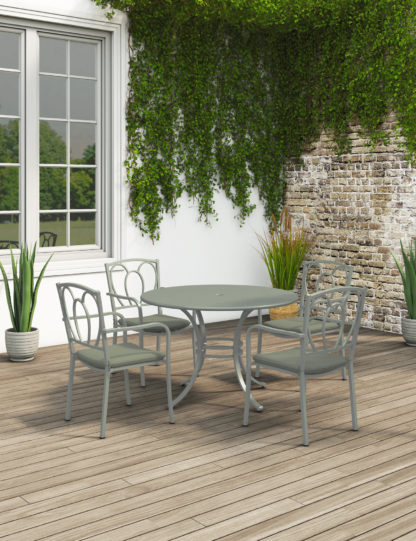 An Image of M&S Stroud 4 Seater Garden Table & Chairs