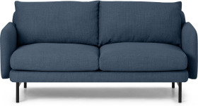 An Image of Miro Large 2 Seater Sofa, Midnight Weave