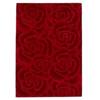 An Image of Valentine Rug Red