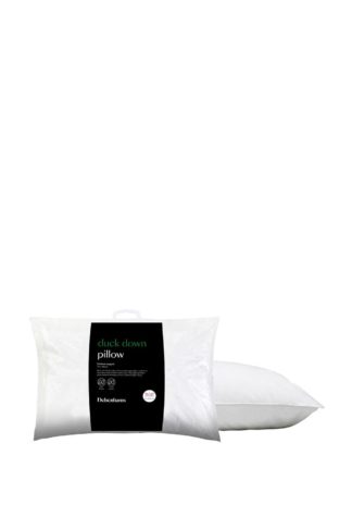 An Image of White Duck Down Pillow