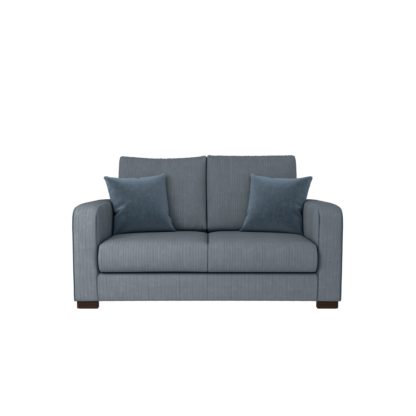 An Image of Carson Corduroy 2 Seater Sofa Emerald Green