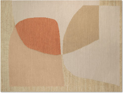 An Image of Casaco Jute & Wool Blend Rug, Large 160 x 230cm, Washed Red