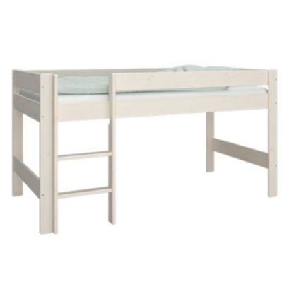 3e8881b8356c44102d984d1ffa69c1cf31a099b48e82afe8811372cc0c1c6953.jpg An Image of Nice Wooden Mid Sleeper Bunk Bed In Whitewash