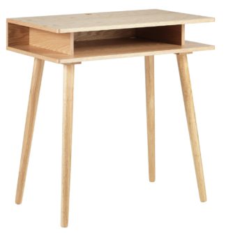 An Image of Habitat Cato Small Desk - Oak