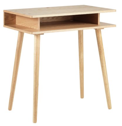 An Image of Habitat Cato Small Desk - Oak
