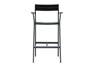 An Image of Case Eos Garden Bar Stool Black