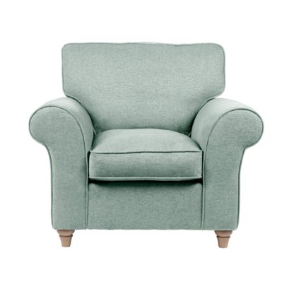 An Image of Rosa Fabric Armchair Grey