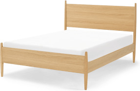 An Image of Camello Double Bed, Oak