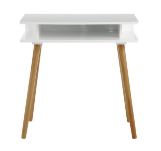 An Image of Habitat Cato Small Desk - White