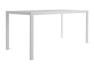 An Image of Case Eos Rectangular Outdoor Dining Table White