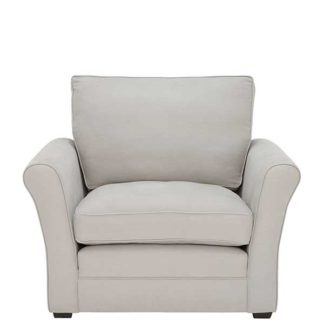 An Image of Berkeley Fabric Fixed Cover Armchair