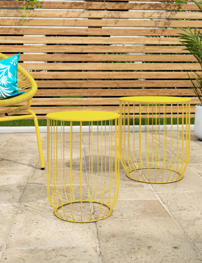 5dbd86f961dc73d2a26d3f4b383814d8e39a52d00d694b7543dfab20d8e01660.jpg An Image of M&S Loft Lois Garden Nest of Tables