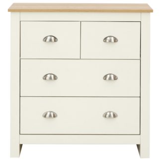 An Image of Lancaster Chest of Drawers Cream and Brown