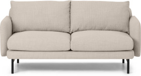 An Image of Miro Large 2 Seater Sofa, Oat Weave
