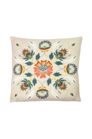 An Image of Folk Floral Cushion