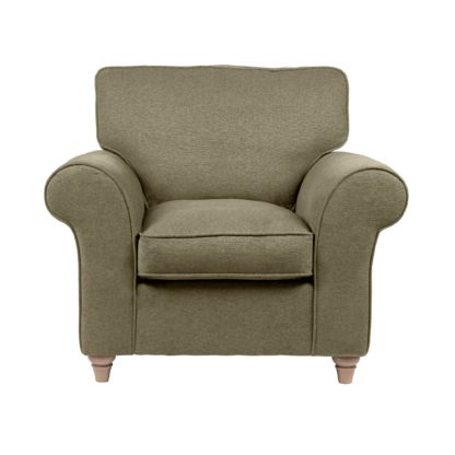 6c8201da746824aba65af0f3b67249d3026d7bd0962a7f895652e2afc92a5d17.jpg An Image of Rosa Fabric Armchair Grey