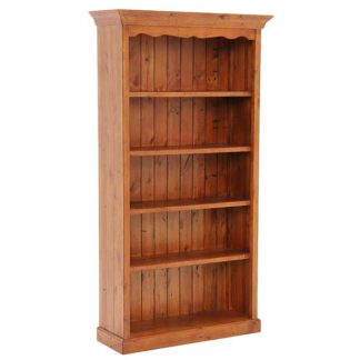 An Image of Villiers Reclaimed Wood Medium Bookcase