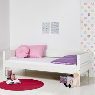 An Image of Huia Kids Wooden Day Bed In White